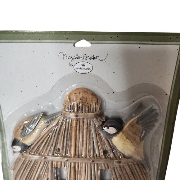 Marjolein Bastin 3D Double Light Switch Cover Tiki Hut Bird Feeder Hallmark New - Picture 3 of 7